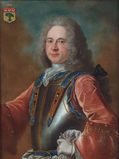 PORTRAIT OF A GENTLEMAN C1720 STUDIO OF NICHOLAS DE LARGILLIERRE 16561746 - ADDITIONAL PHOTO 1