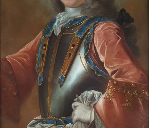 PORTRAIT OF A GENTLEMAN C1720 STUDIO OF NICHOLAS DE LARGILLIERRE 16561746 - ADDITIONAL PHOTO 3