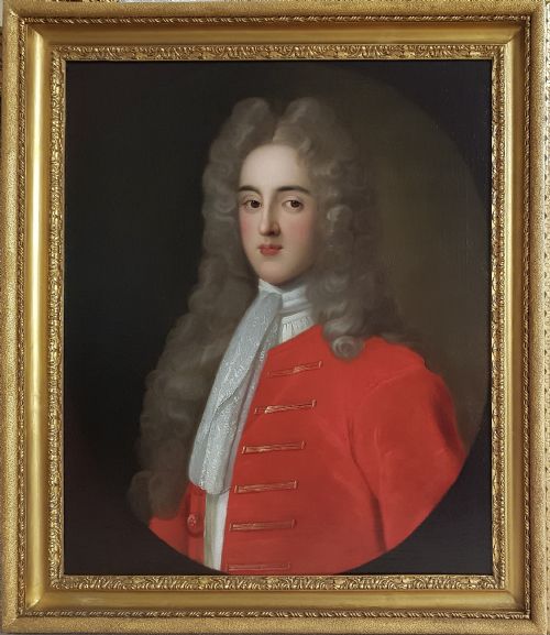 portrait of a gentleman c1715 circle of enoch seeman c16941745 - CATEGORY: ANTIQUE ART - DATED 18TH CENTURY