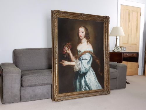 PORTRAIT OF A LADY SIGNED DATED 1660 BY CHARLES WAUTIER 16091703 - ADDITIONAL PHOTO 2