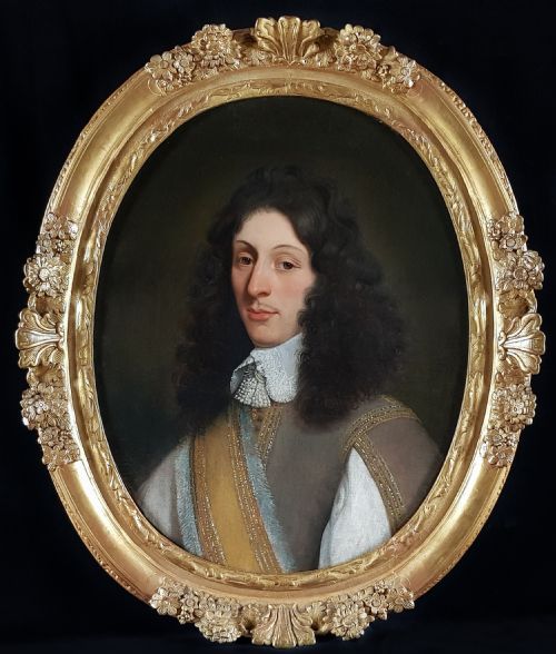 portrait of henri ii of lorraine 5th duc de guise c1640 circle of louis ferdinard elle 16121689 - CATEGORY: ANTIQUE ART - DATED 17TH CENTURY