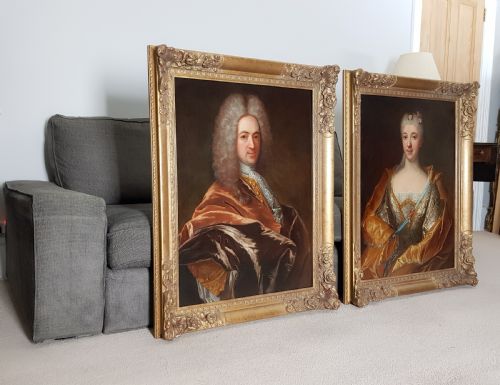 PORTRAIT OF A GENTLEMAN C1715 CIRCLE OF HYACINTH RIGAUD 16591743 - ADDITIONAL PHOTO 3
