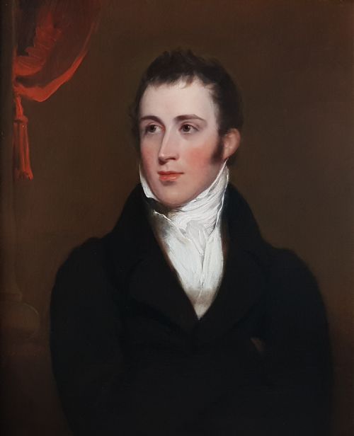 PORTRAIT OF SIR JAMES WIGRAM VICE CHANCELLOR 17931866 C1818 THOMAS BARBER 17681843 - ADDITIONAL PHOTO 2