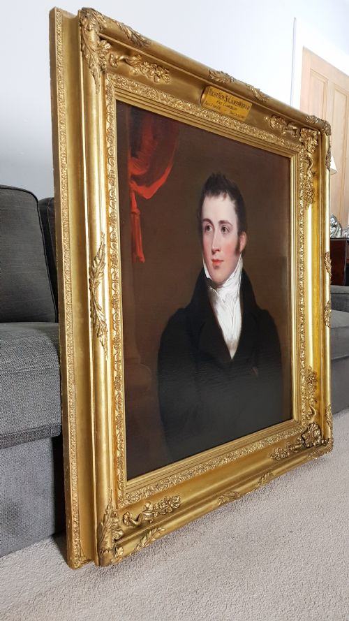 PORTRAIT OF SIR JAMES WIGRAM VICE CHANCELLOR 17931866 C1818 THOMAS BARBER 17681843 - ADDITIONAL PHOTO 6