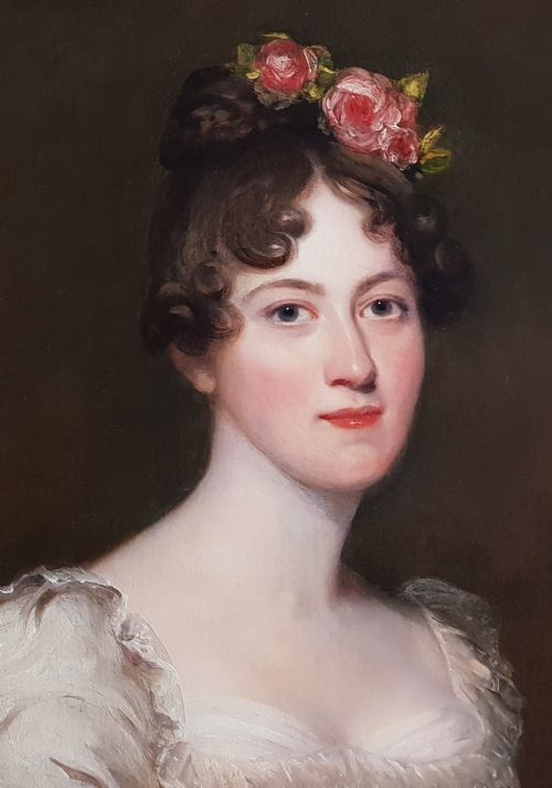 PORTRAIT OF ANNE LADY WIGRAM 17941844 C1818 THOMAS BARBER C17681843 - ADDITIONAL PHOTO 3