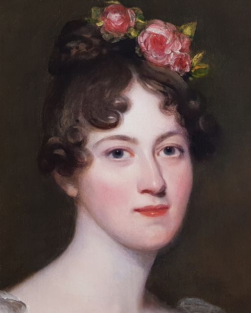 PORTRAIT OF ANNE LADY WIGRAM 17941844 C1818 THOMAS BARBER C17681843 - ADDITIONAL PHOTO 4