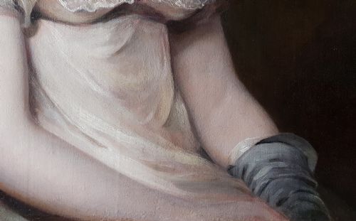 PORTRAIT OF ANNE LADY WIGRAM 17941844 C1818 THOMAS BARBER C17681843 - ADDITIONAL PHOTO 5