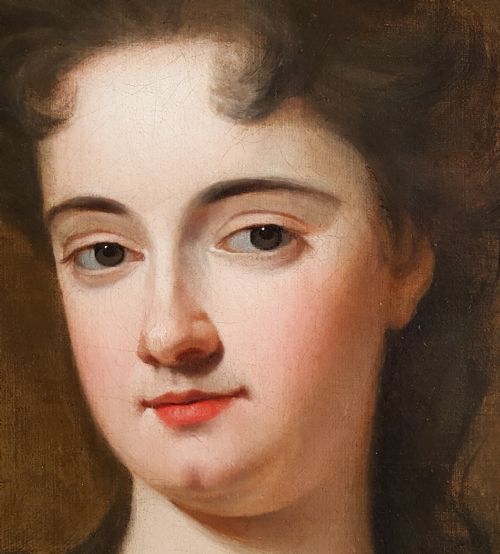 PORTRAIT OF A LADY FROM THE EVERY BARONETS OF DERBY C1710 CHARLES DAGAR 16691723 - ADDITIONAL PHOTO 4