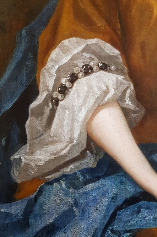 PORTRAIT OF A LADY FROM THE EVERY BARONETS OF DERBY C1710 CHARLES DAGAR 16691723 - ADDITIONAL PHOTO 6