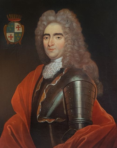 fig 1. Portrait of a Gentleman c.1720; Follower of Nicolas de Largillière (1656 - 1746)