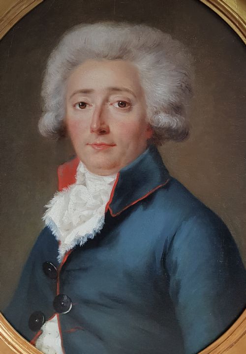PORTRAIT OF A GENTLEMAN C1788 CIRCLE OF ANTOINE VESTIER 17401824 - ADDITIONAL PHOTO 1