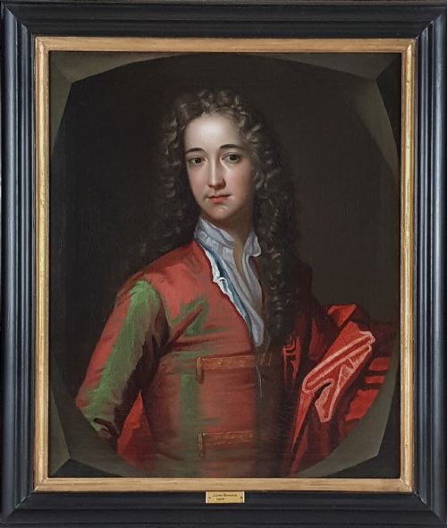 portrait of john baines c1680 circle of simon dubois 16321706 - CATEGORY: ANTIQUE ART - DATED 17TH CENTURY