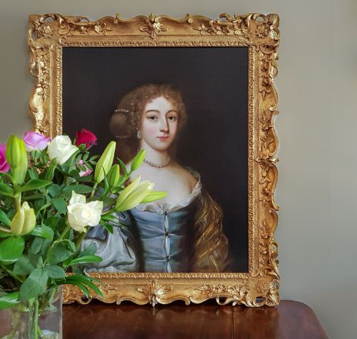PORTRAIT OF THE HONOURABLE MRS HENRY ARUNDELL C1660 CIRCLE OF JOHN MICHAEL WRIGHT 16171694 - ADDITIONAL PHOTO 1