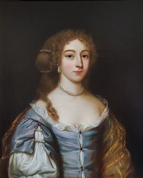 PORTRAIT OF THE HONOURABLE MRS HENRY ARUNDELL C1660 CIRCLE OF JOHN MICHAEL WRIGHT 16171694 - ADDITIONAL PHOTO 2