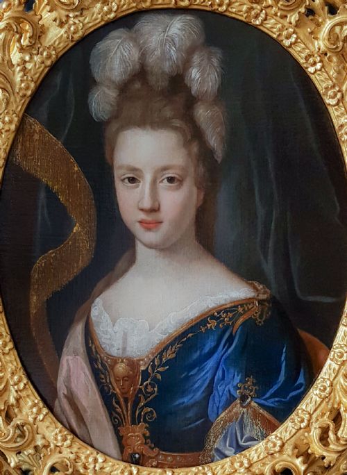 PORTRAIT OF A LADY AS MINERVA C1700 CIRCLE OF FRANOIS DE TROY 16451730 - ADDITIONAL PHOTO 1