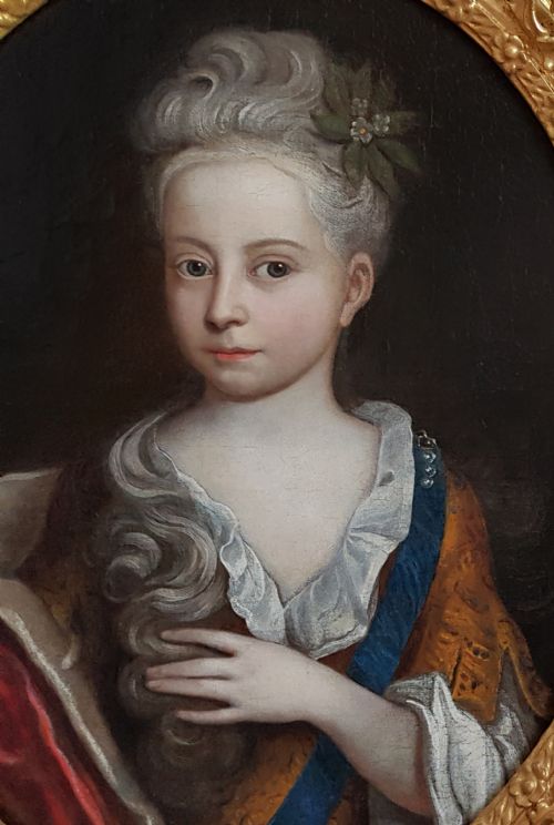 PORTRAIT OF A LADY C1700 CIRCLE JEANBAPTISTE VAN LOO 16841745 - ADDITIONAL PHOTO 3