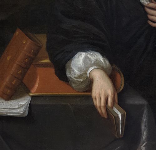 PORTRAIT OF A GENTLEMAN DATED 1683 ATTRIBUTED TO JAN DE BAEN 16331702 - ADDITIONAL PHOTO 5