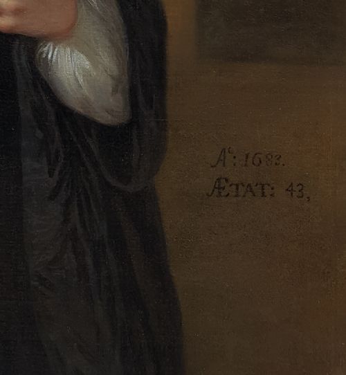 PORTRAIT OF A GENTLEMAN DATED 1683 ATTRIBUTED TO JAN DE BAEN 16331702 - ADDITIONAL PHOTO 6