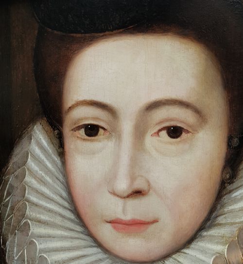 PORTRAIT OF MARY QUEEN OF SCOTS 15421587 17TH CENTURY BRITISH SCHOOL OIL ON CRADLED PANEL - ADDITIONAL PHOTO 2