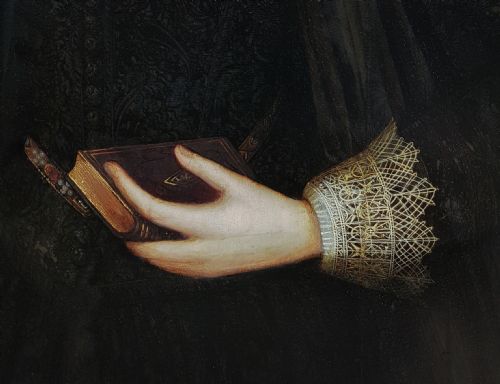 PORTRAIT OF MARY QUEEN OF SCOTS 15421587 17TH CENTURY BRITISH SCHOOL OIL ON CRADLED PANEL - ADDITIONAL PHOTO 3