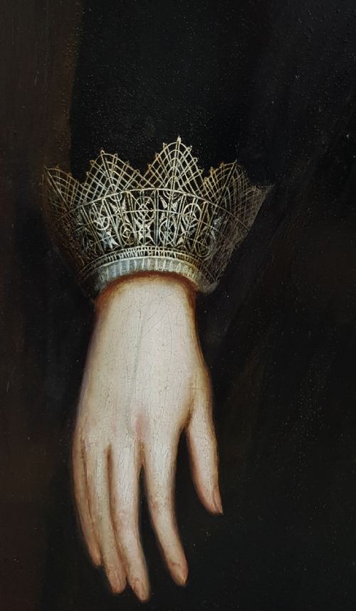 PORTRAIT OF MARY QUEEN OF SCOTS 15421587 17TH CENTURY BRITISH SCHOOL OIL ON CRADLED PANEL - ADDITIONAL PHOTO 4