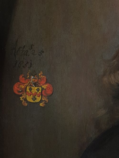 PORTRAIT OF A GENTLEMAN DATED 1651 ATTRIBUTED TO MARTINUS LENGELE C16041668 - ADDITIONAL PHOTO 2