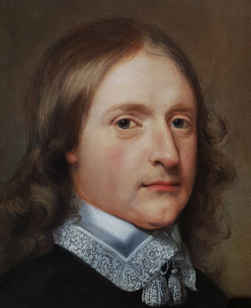 PORTRAIT OF A GENTLEMAN DATED 1651 ATTRIBUTED TO MARTINUS LENGELE C16041668 - ADDITIONAL PHOTO 4