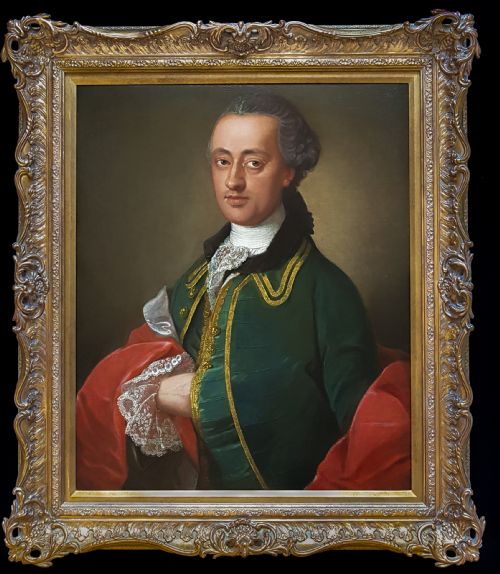 portrait of a gentleman c1760 circle of anton von maron 17311808 - CATEGORY: ANTIQUE ART - DATED 18TH CENTURY
