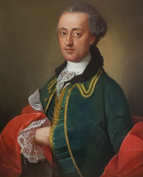 PORTRAIT OF A GENTLEMAN C1760 CIRCLE OF ANTON VON MARON 17311808 - ADDITIONAL PHOTO 1