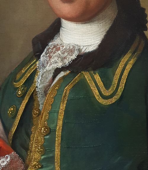 PORTRAIT OF A GENTLEMAN C1760 CIRCLE OF ANTON VON MARON 17311808 - ADDITIONAL PHOTO 2