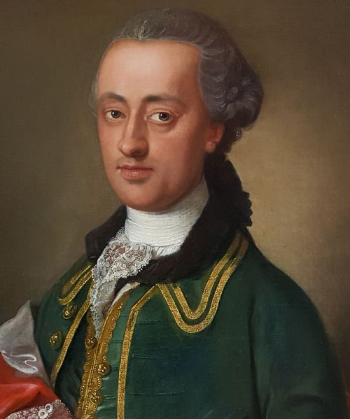 PORTRAIT OF A GENTLEMAN C1760 CIRCLE OF ANTON VON MARON 17311808 - ADDITIONAL PHOTO 3