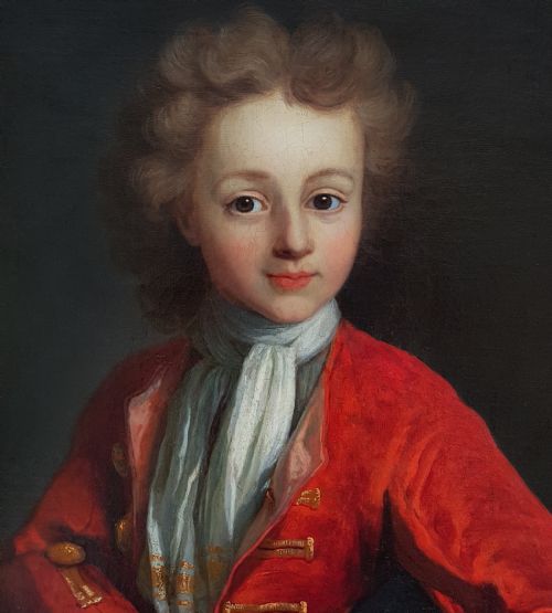 2 PORTRAITS OF YOUNG GENTLEMAN C1710 CIRCLE OF ROBERT LEVRACTOURNIERES 16671752 - ADDITIONAL PHOTO 4