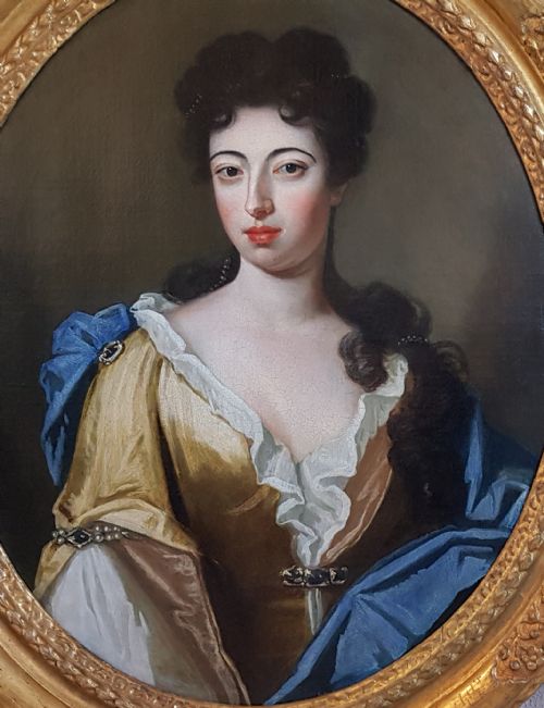 PORTRAIT OF A LADY C1690 CIRCLE OF GODFREY KNELLER 16461723 - ADDITIONAL PHOTO 1