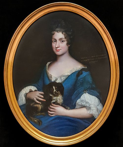 portrait of henriette de meaux de valliere c1685 circle of francois de troy 16451730 - CATEGORY: ANTIQUE ART - DATED 17TH CENTURY