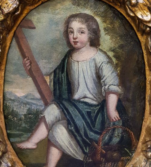 CHRIST AS A CHILD 17TH CENTURY FOLLOWER OF ORAZIO SAMACCHINI 15321577 - ADDITIONAL PHOTO 1
