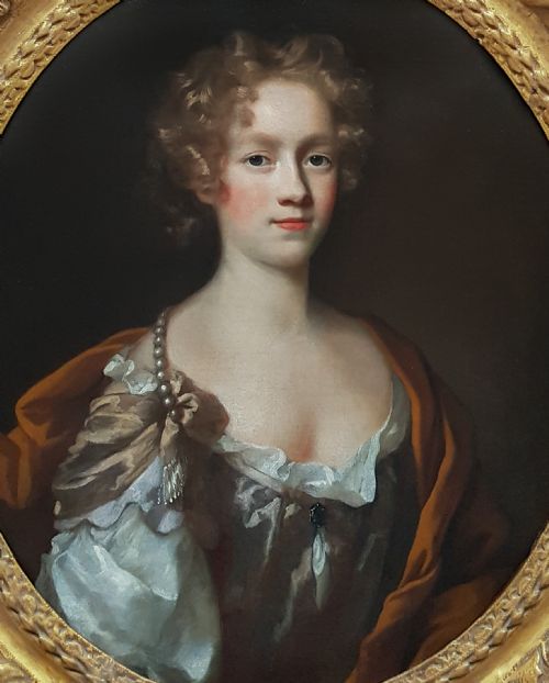 fig 1. Portrait of Elizabeth Goddard c.1670; John Riley (1646-1691)