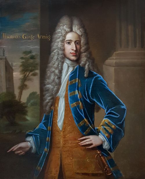 PORTRAIT OF THOMAS GAGE C16841716 C1709 ATTRIBUTED TO GODFREY KNELLER 164691723 - ADDITIONAL PHOTO 1