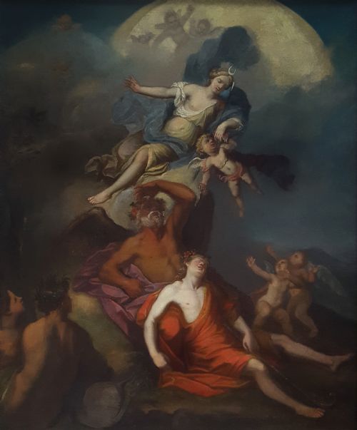 THE SLEEP OF ENDYMION C1700 ATTRIBUTED TO NICOLAS BERTIN 16681736 - ADDITIONAL PHOTO 1