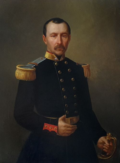 PORTRAIT OF PETRUS BOREEL DE MAUREGNAULT 18091875 SIGNED EUGNE PIRON DATED 1867 - ADDITIONAL PHOTO 1