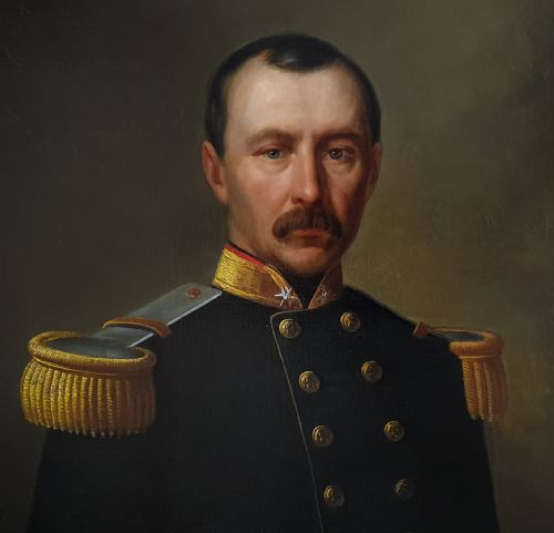 PORTRAIT OF PETRUS BOREEL DE MAUREGNAULT 18091875 SIGNED EUGNE PIRON DATED 1867 - ADDITIONAL PHOTO 3