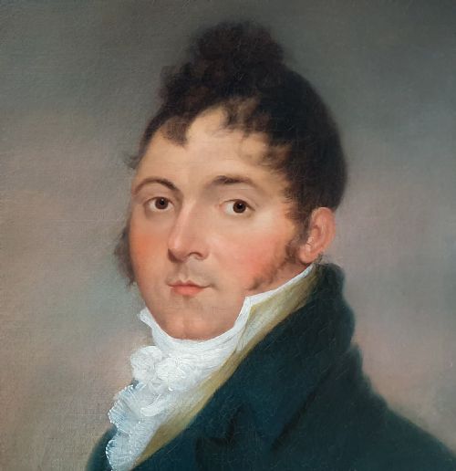 PORTRAIT OF A GENTLEMAN C1809 CIRCLE OF CHARLES HOWARD HODGES 17641837 - ADDITIONAL PHOTO 2
