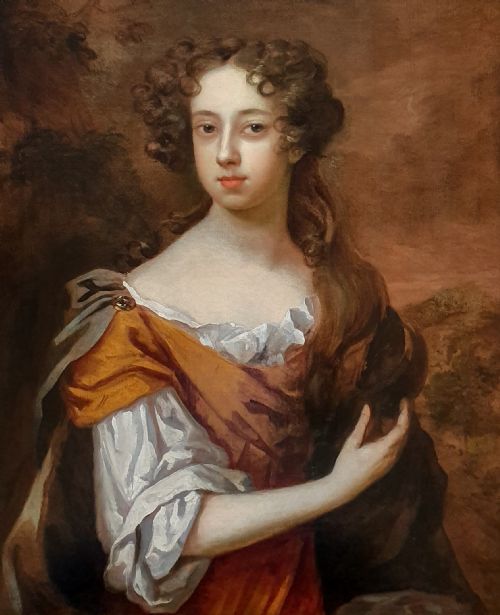 PORTRAIT OF LADY LEIGH 16581705 C1679 CIRCLE OF PETER LELY 16181680 - ADDITIONAL PHOTO 1