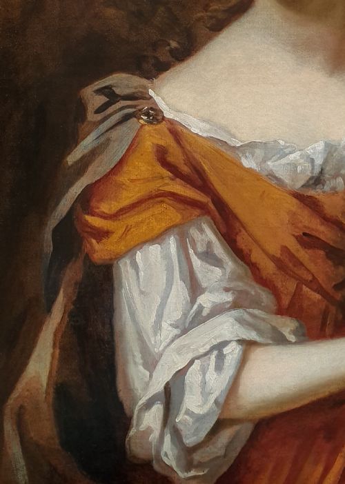 PORTRAIT OF LADY LEIGH 16581705 C1679 CIRCLE OF PETER LELY 16181680 - ADDITIONAL PHOTO 3