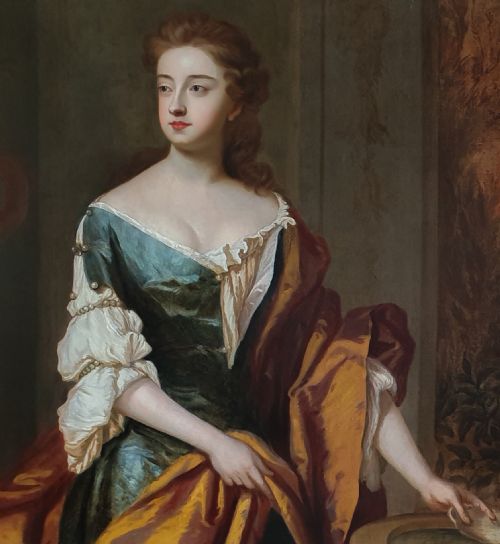 PORTRAIT OF ISABELLA DUCHESS OF GRAFTON C16881723 CIRCA 1691 STUDIO OF SIR GODFREY KNELLER 16461723 - ADDITIONAL PHOTO 2