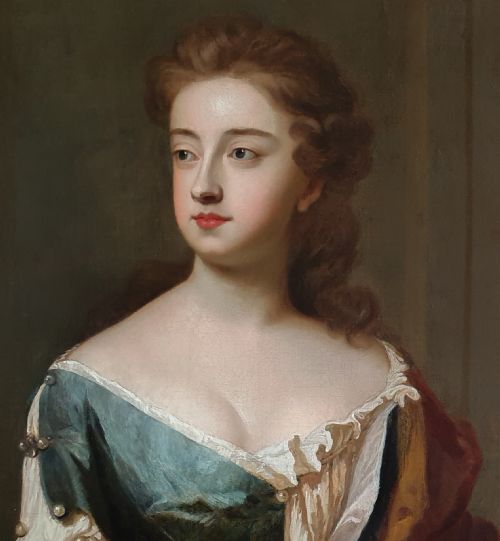 PORTRAIT OF ISABELLA DUCHESS OF GRAFTON C16881723 CIRCA 1691 STUDIO OF SIR GODFREY KNELLER 16461723 - ADDITIONAL PHOTO 3