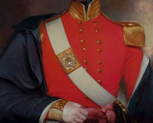 PORTRAIT OF ROBERT GEORGE DUFF 18171890 C1836 ATTRIBUTED TO THOMAS PHILLIPS RA 17701845 - ADDITIONAL PHOTO 5