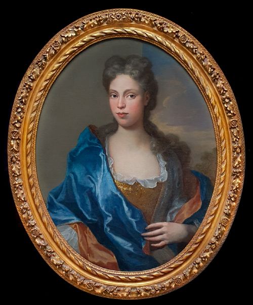 portrait of a lady c1700 circle of franois de troy 16451730 - CATEGORY: ANTIQUE ART - DATED 17TH CENTURY