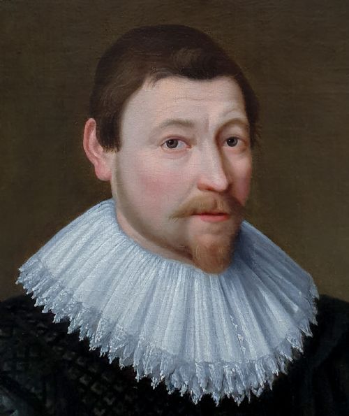 PORTRAIT OF WILLIAM RAMSDEN 15581623 C1620 CIRCLE OF DANIEL MYTENS C1590C1648 - ADDITIONAL PHOTO 6