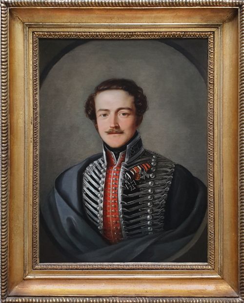 Portrait of an Officer C.1870; Attributed to Jan Adam Kruseman (1804-1862)