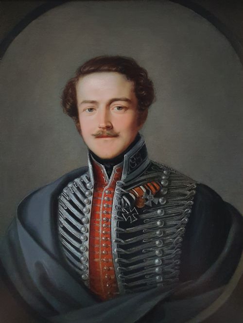 fig 1. Portrait of an Officer c.1870; Attributed to Jan Adam Kruseman (1804-1862)